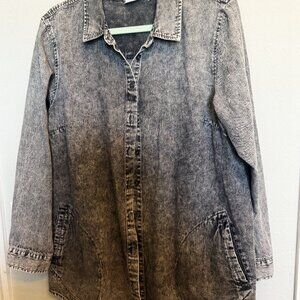 Joan Rivers Black Denim- XL NEW